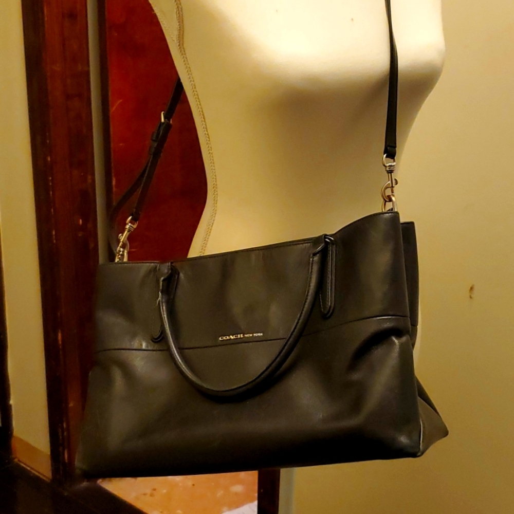 Coach Bag Black patent leather